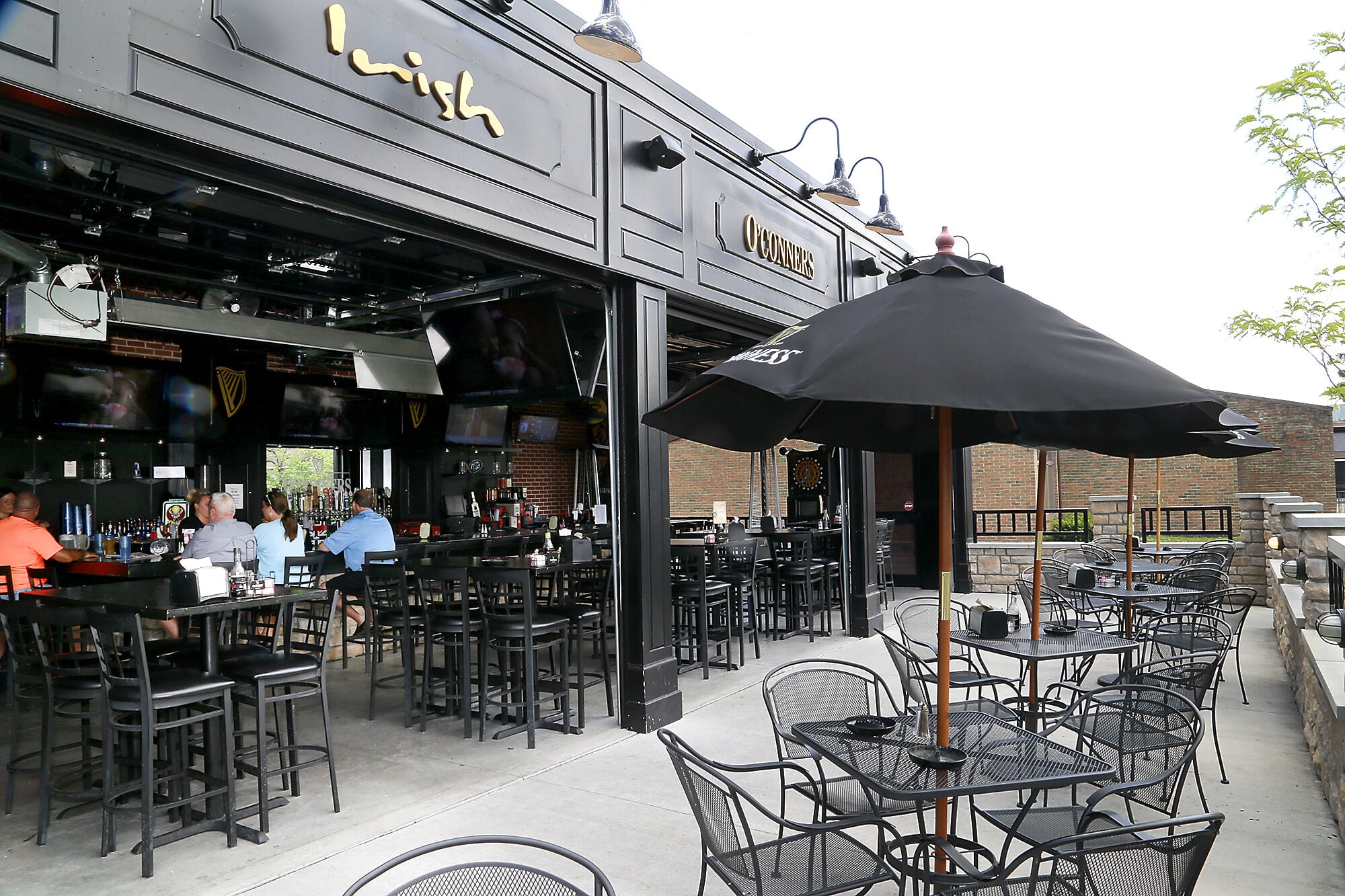 Exterior photo of O'Conner's Irish Pub in Springfield Ohio, host of Monday Night Football viewing.